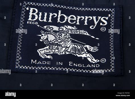 burberry label with s|genuine Burberry label.